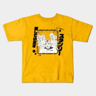 Anime in the Office: White Fill Kids T-Shirt